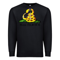 Black please tread on me Premium Sweatshirt - artisFamous