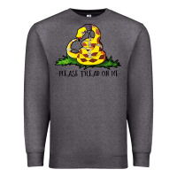 Charcoal Heather please tread on me Premium Sweatshirt - artisFamous
