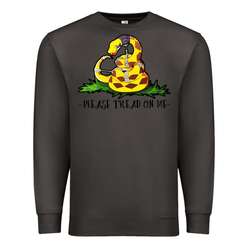 Please Tread On Me Premium Sweatshirt by artisFamous | Teevron
