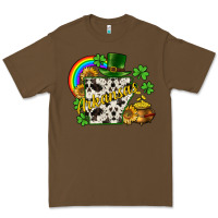 Cacao Arkansas map St. Patrick's Premium Tee - CowGirlArtShop