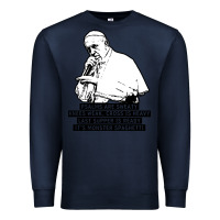 Navy pope mc Premium Sweatshirt - artisFamous