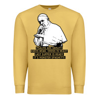 Antique Gold pope mc Premium Sweatshirt - artisFamous