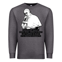Charcoal Heather pope mc Premium Sweatshirt - artisFamous