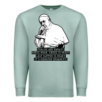 Seafoam pope mc Premium Sweatshirt - artisFamous