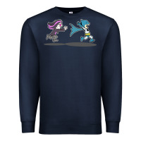 Navy ozzy loves bats Premium Sweatshirt - artisFamous