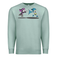 Seafoam ozzy loves bats Premium Sweatshirt - artisFamous