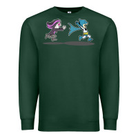 Sports Green ozzy loves bats Premium Sweatshirt - artisFamous