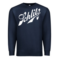 Navy schlitz Premium Sweatshirt - artisFamous