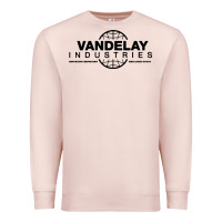Pale Pink vandelay industries Premium Sweatshirt - artisFamous