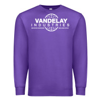 Purple vandelay industries Premium Sweatshirt - artisFamous