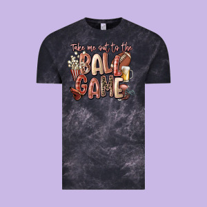 Take Me Out To The Ball Game Vintage Tee Designed By Fadigitalartstudio