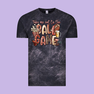 Take Me Out To The Ball Game Vintage Tee Designed By Fadigitalartstudio