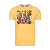 Vintage Mustard take me out to the ball game Vintage Tee - FaDigitalArtStudio