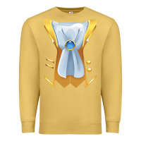 Antique Gold beauty and the beast coat costume halloween t shirt Premium Sweatshirt - artisFamous