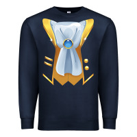 Navy beauty and the beast coat costume halloween t shirt Premium Sweatshirt - artisFamous