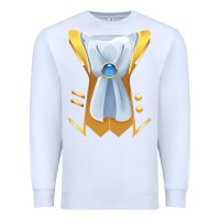 White beauty and the beast coat costume halloween t shirt Premium Sweatshirt - artisFamous