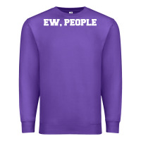 Purple Ew people Premium Sweatshirt - artisFamous