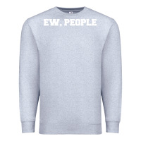 Heather Grey Ew people Premium Sweatshirt - artisFamous