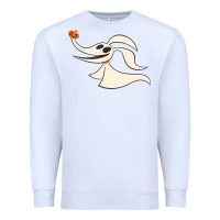 White halloween nightmare before christmas zero tank top Premium Sweatshirt - artisFamous