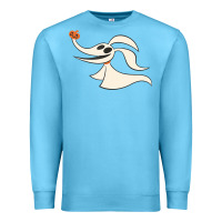 Ocean Blue halloween nightmare before christmas zero tank top Premium Sweatshirt - artisFamous
