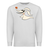 Dove Grey halloween nightmare before christmas zero tank top Premium Sweatshirt - artisFamous