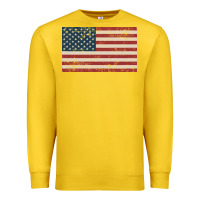 Lemon american flag Premium Sweatshirt - artisFamous