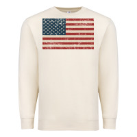 Sandshell american flag Premium Sweatshirt - artisFamous