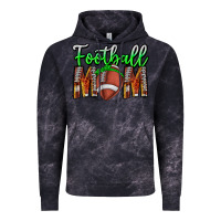 Cloud Black football mom Vintage Hoodie - CowhideDigitalArt