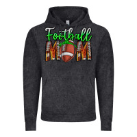 Vintage Black football mom Vintage Hoodie - CowhideDigitalArt
