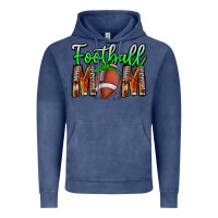 Vintage Denim football mom Vintage Hoodie - CowhideDigitalArt