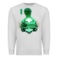 Dove Grey Zoro Premium Sweatshirt - artisFamous