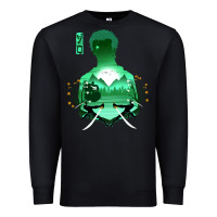 Black Zoro Premium Sweatshirt - artisFamous