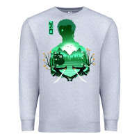 Heather Grey Zoro Premium Sweatshirt - artisFamous