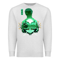 Oatmeal Heather Zoro Premium Sweatshirt - artisFamous