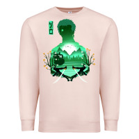 Pale Pink Zoro Premium Sweatshirt - artisFamous