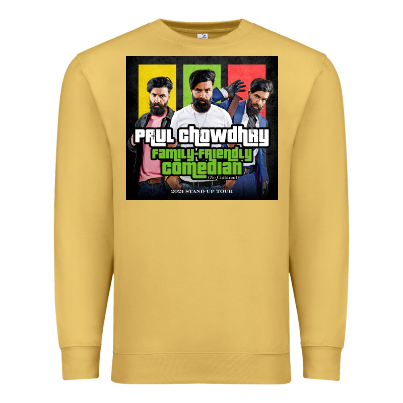 Friendly Comedian Paul Chowdhry Stand Up Premium Sweatshirt by artisFamous | Teevron