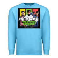 Ocean Blue friendly comedian paul chowdhry stand up Premium Sweatshirt - artisFamous