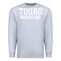 Heather Grey touro medicine Premium Sweatshirt - artisFamous