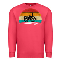 Cardinal vintage tractor Premium Sweatshirt - artisFamous