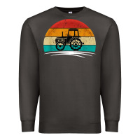 Smoke vintage tractor Premium Sweatshirt - artisFamous