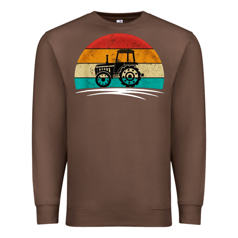 Vintage Tractor Premium Sweatshirt by artisFamous | Teevron