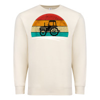 Sandshell vintage tractor Premium Sweatshirt - artisFamous