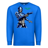 True Royal 8bit robocop Premium Sweatshirt - artisFamous