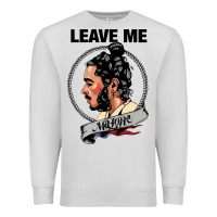 Dove Grey leave me malone merch Premium Sweatshirt - artisFamous
