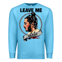 Ocean Blue leave me malone merch Premium Sweatshirt - artisFamous