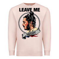 Pale Pink leave me malone merch Premium Sweatshirt - artisFamous