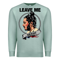 Seafoam leave me malone merch Premium Sweatshirt - artisFamous