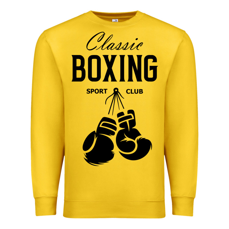 Boxing Gym Classic Premium Sweatshirt by artisFamous | Teevron