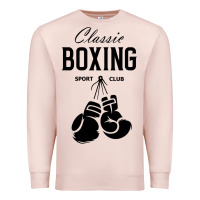 Pale Pink boxing gym classic Premium Sweatshirt - artisFamous