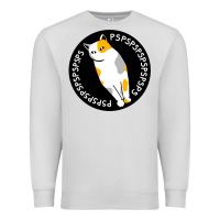 Dove Grey calico cat Premium Sweatshirt - artisFamous